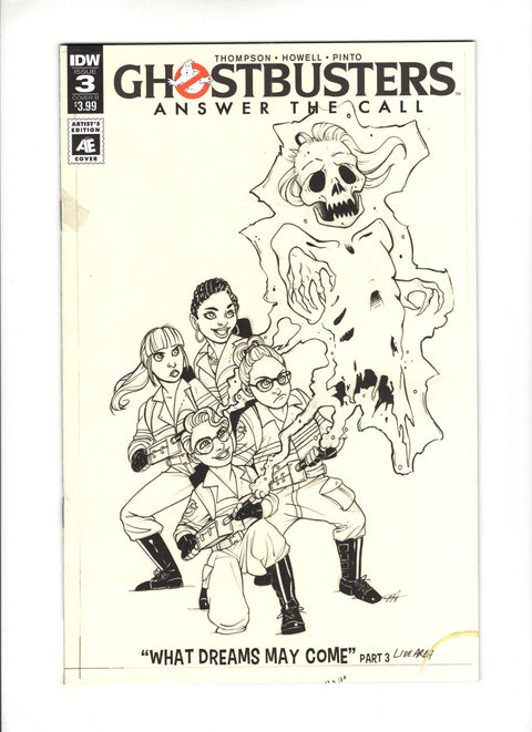 Ghostbusters: Answer The Call #3 (Cvr B) (2018) Variant Jessica Hickman Artists Edition Cover  B Variant Jessica Hickman Artists Edition Cover  Buy & Sell Comics Online Comic Shop Toronto Canada