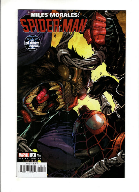 Miles Morales: Spider-Man, Vol. 2 #3 (Cvr B) (2023) Ryan Stegman Planet Of The Apes Variant  B Ryan Stegman Planet Of The Apes Variant  Buy & Sell Comics Online Comic Shop Toronto Canada