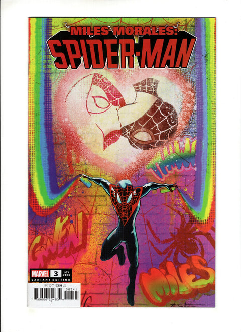 Miles Morales: Spider-Man, Vol. 2 #3 (Cvr D) (2023) Benjamin Su Graffiti Variant  D Benjamin Su Graffiti Variant  Buy & Sell Comics Online Comic Shop Toronto Canada