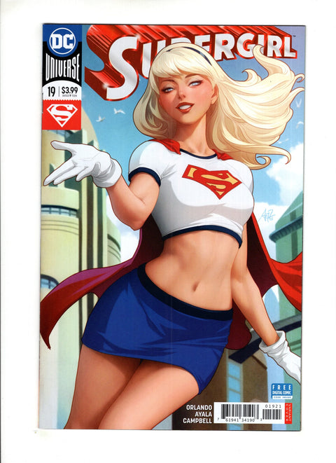 Supergirl, Vol. 7 #19 (Cvr B) (2018) Variant Stanley Artgerm Lau Cover  B Variant Stanley Artgerm Lau Cover  Buy & Sell Comics Online Comic Shop Toronto Canada
