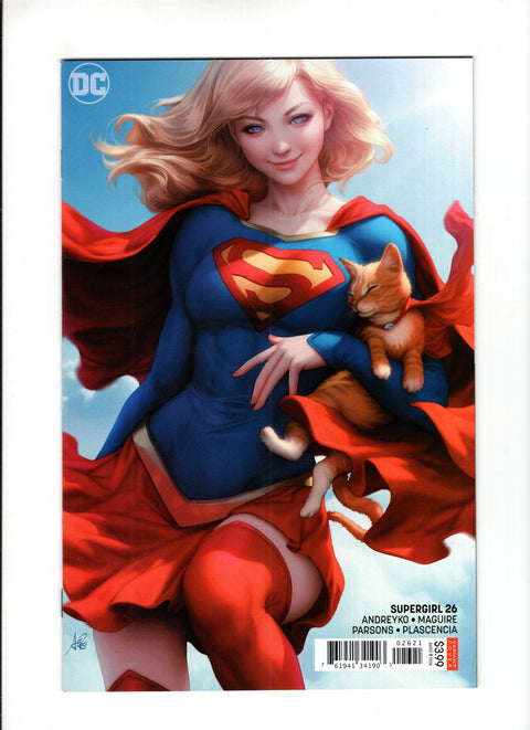 Supergirl, Vol. 7 #26 (Cvr B) (2019) Variant Stanley Artgerm Lau Cover  B Variant Stanley Artgerm Lau Cover  Buy & Sell Comics Online Comic Shop Toronto Canada