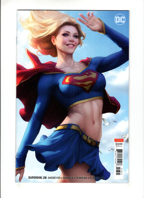 Supergirl, Vol. 7 #28 (Cvr B) (2019) Variant Stanley Artgerm Lau Cover  B Variant Stanley Artgerm Lau Cover  Buy & Sell Comics Online Comic Shop Toronto Canada