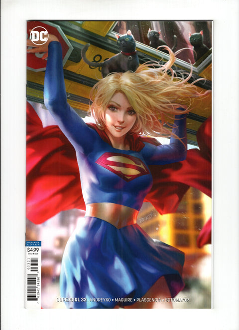 Supergirl, Vol. 7 #33 (Cvr B) (2019) Variant Derrick Chew Card Stock Cover  B Variant Derrick Chew Card Stock Cover  Buy & Sell Comics Online Comic Shop Toronto Canada