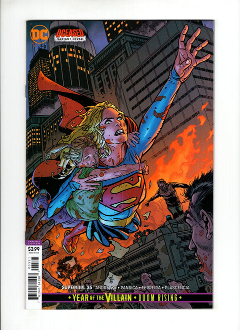 Supergirl, Vol. 7 #35 (Cvr B) (2019) Variant Drew Johnson DCeased Cover  B Variant Drew Johnson DCeased Cover  Buy & Sell Comics Online Comic Shop Toronto Canada