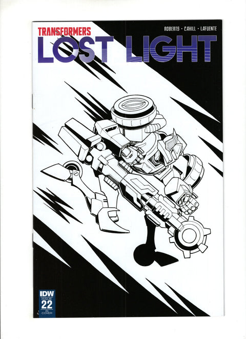 Transformers: Lost Light #22 (Cvr C) (2018) Incentive Nick Roche B&W Cover   C Incentive Nick Roche B&W Cover   Buy & Sell Comics Online Comic Shop Toronto Canada