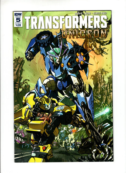 Transformers: Unicron #5 (Cvr A) (2018) Alex Milne & Josh 'Bee' Perez Regular Cover A  A Alex Milne & Josh 'Bee' Perez Regular Cover A  Buy & Sell Comics Online Comic Shop Toronto Canada