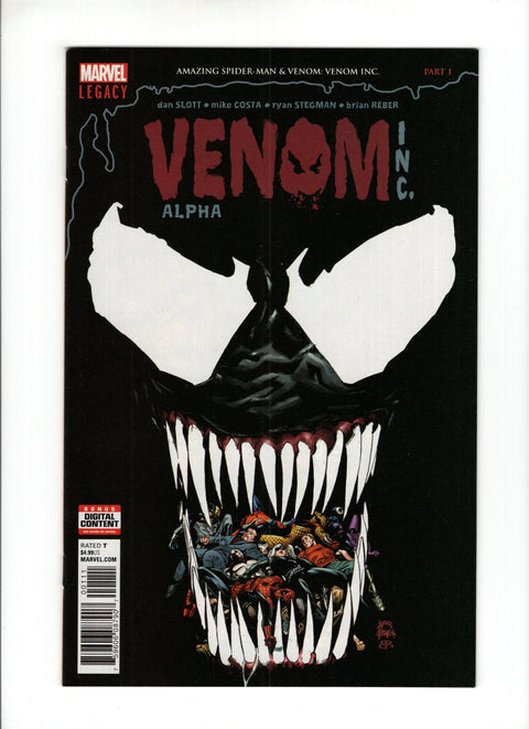 The Amazing Spider-Man & Venom: Venom Inc. - Alpha #1 (Cvr A) (2017) Regular Ryan Stegman Cover  A Regular Ryan Stegman Cover  Buy & Sell Comics Online Comic Shop Toronto Canada