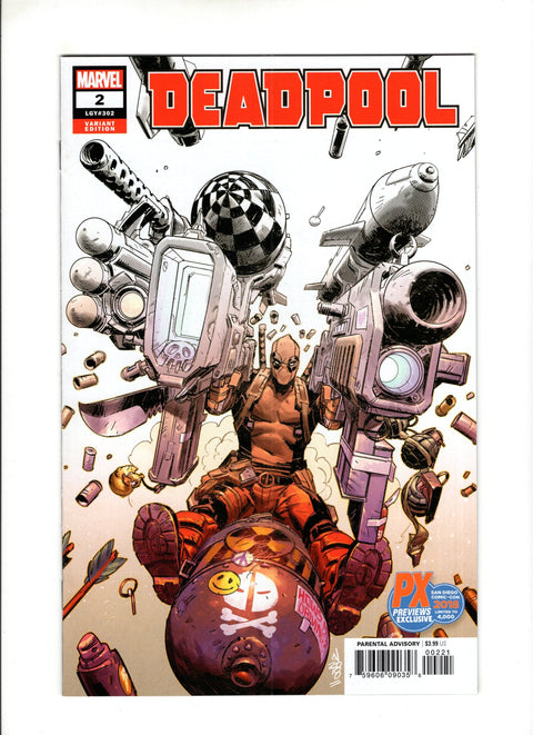 Deadpool, Vol. 6 #2 (Cvr B) (2018) Nic Klein SDCC 2018 Px Convention Exclusive  Variant Cover  B Nic Klein SDCC 2018 Px Convention Exclusive  Variant Cover  Buy & Sell Comics Online Comic Shop Toronto Canada