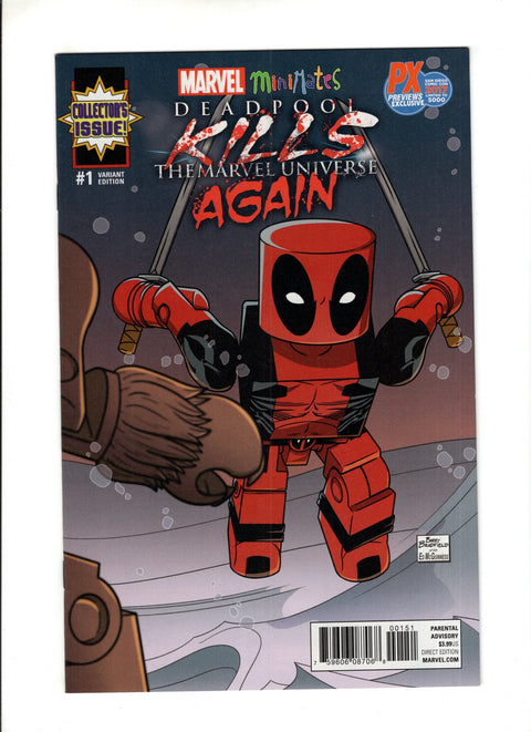 Deadpool Kills The Marvel Universe Again #1 (Cvr E) (2017) Dave Johnson SDCC 2017 Minimates Variant  E Dave Johnson SDCC 2017 Minimates Variant  Buy & Sell Comics Online Comic Shop Toronto Canada