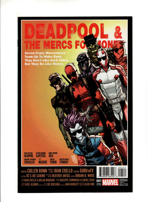 Deadpool & the Mercs For Money, Vol. 2 #1 (Cvr B) (2016) Incentive Giuseppe Camuncoli Variant Cover   B Incentive Giuseppe Camuncoli Variant Cover   Buy & Sell Comics Online Comic Shop Toronto Canada