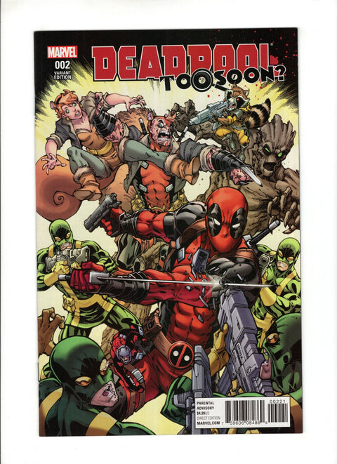 Deadpool: Too Soon? #2 (Cvr B) (2016) Incentive Variant Cover  B Incentive Variant Cover  Buy & Sell Comics Online Comic Shop Toronto Canada