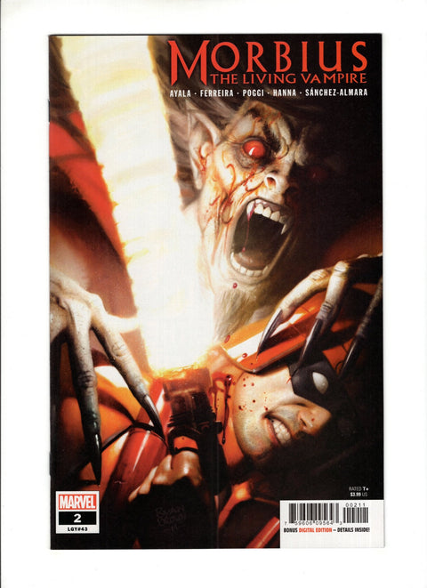 Morbius: The Living Vampire, Vol. 3 #2 (Cvr A) (2020) Regular Ryan Brown Cover  A Regular Ryan Brown Cover  Buy & Sell Comics Online Comic Shop Toronto Canada