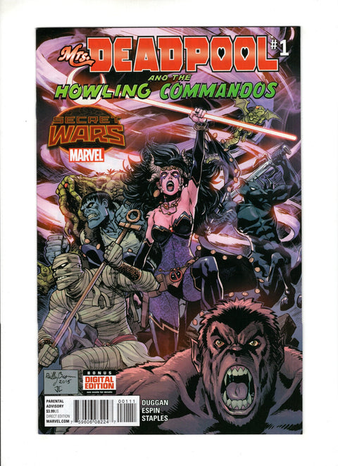 Mrs. Deadpool And The Howling Commandos #1 (Cvr A) (2015) Reilly Brown Cover  A Reilly Brown Cover  Buy & Sell Comics Online Comic Shop Toronto Canada
