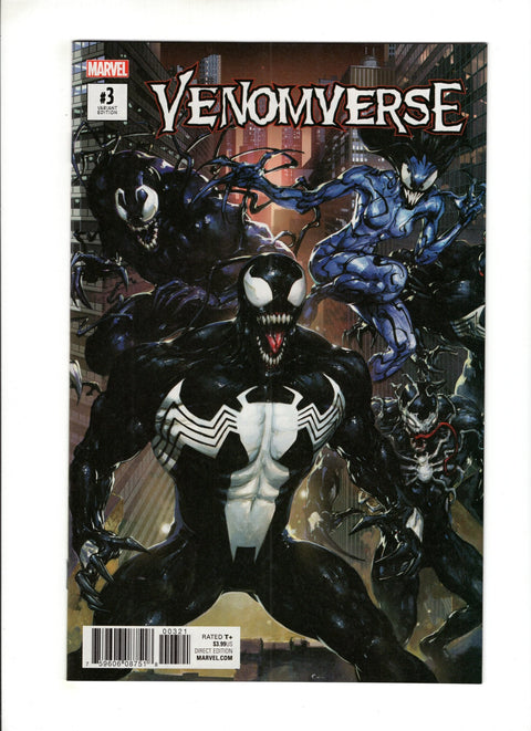Venomverse #3 (Cvr B) (2017) Variant Clayton Crain Connecting Cover  B Variant Clayton Crain Connecting Cover  Buy & Sell Comics Online Comic Shop Toronto Canada