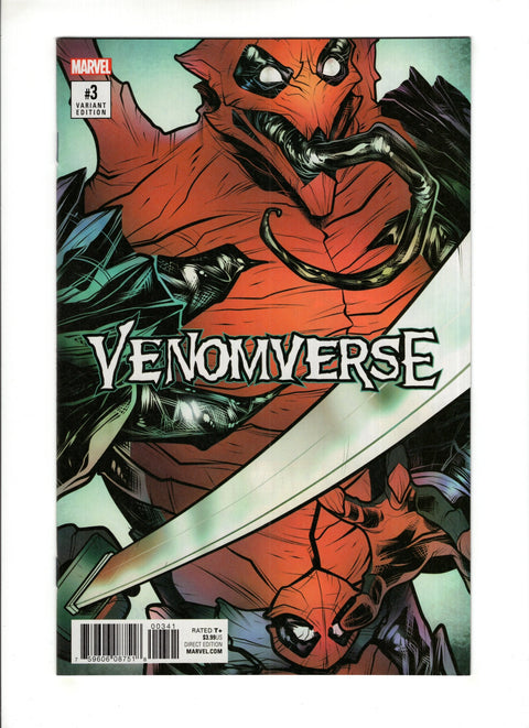 Venomverse #3 (Cvr D) (2017) Variant Elizabeth Torque Poison Cover  D Variant Elizabeth Torque Poison Cover  Buy & Sell Comics Online Comic Shop Toronto Canada