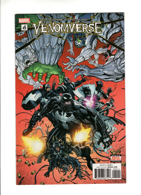 Venomverse #5 (Cvr A) (2017) Regular Nick Bradshaw Cover  A Regular Nick Bradshaw Cover  Buy & Sell Comics Online Comic Shop Toronto Canada