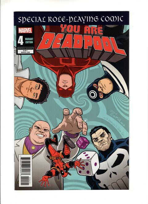 You Are Deadpool #4 (Cvr B) (2018) Variant Salva Espin RPG Cover  B Variant Salva Espin RPG Cover  Buy & Sell Comics Online Comic Shop Toronto Canada