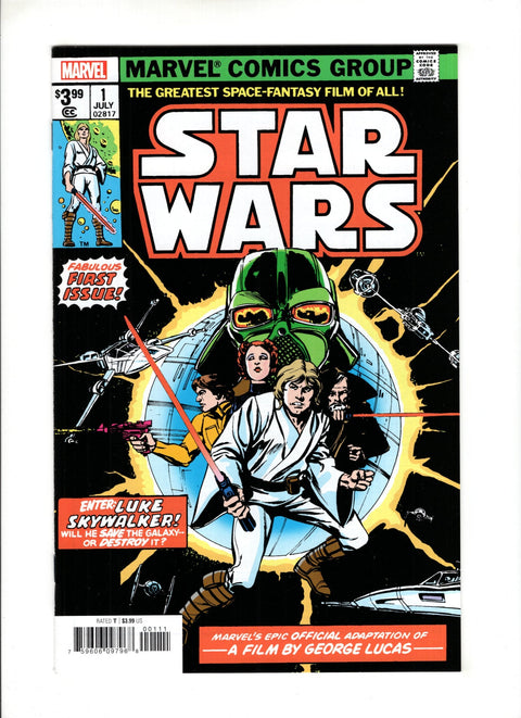 Star Wars, Vol. 1 (Marvel) #1 (Cvr G) (2019) Facsimile Edition  G Facsimile Edition  Buy & Sell Comics Online Comic Shop Toronto Canada