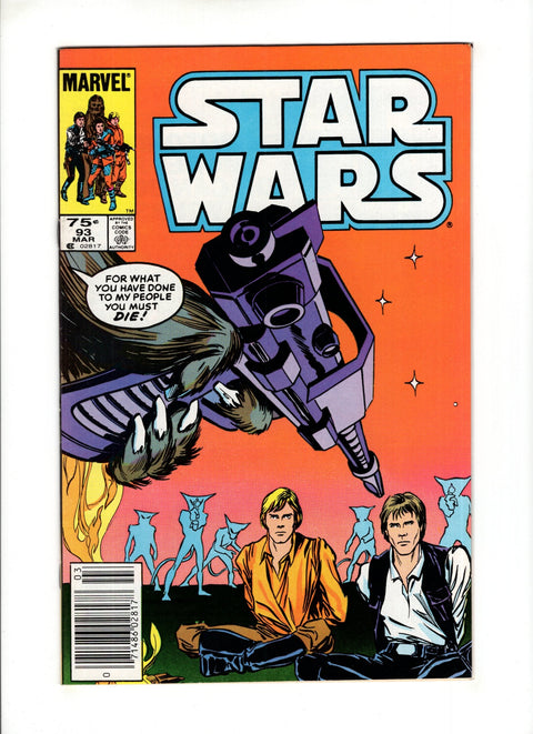 Star Wars, Vol. 1 (Marvel) #93 (Cvr C) (1985)  CPV C   Buy & Sell Comics Online Comic Shop Toronto Canada