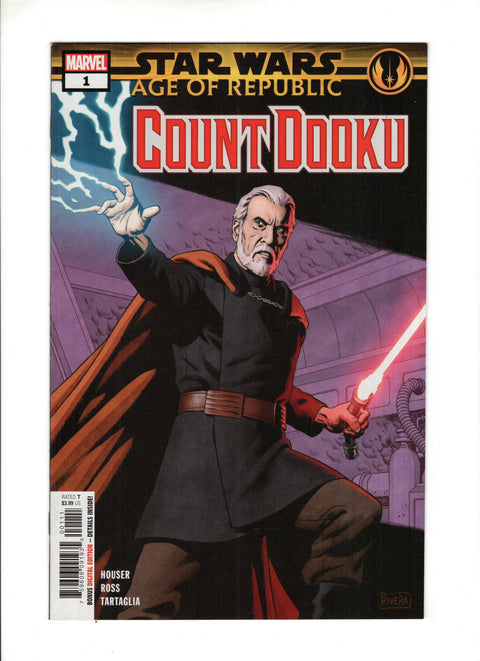 Star Wars: Age of Republic - Count Dooku #1 (Cvr A) (2019) Paolo Rivera Regular  A Paolo Rivera Regular  Buy & Sell Comics Online Comic Shop Toronto Canada