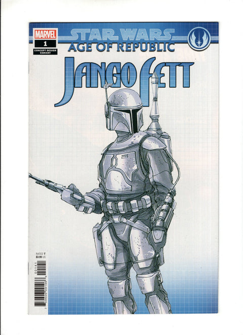 Star Wars: Age of Republic - Jango Fett #1 (Cvr D) (2019) Iain McCaig Concept Design Variant  D Iain McCaig Concept Design Variant  Buy & Sell Comics Online Comic Shop Toronto Canada