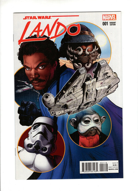 Star Wars: Lando #1 (Cvr J) (2015) Greg Land Incentive Variant  J Greg Land Incentive Variant  Buy & Sell Comics Online Comic Shop Toronto Canada