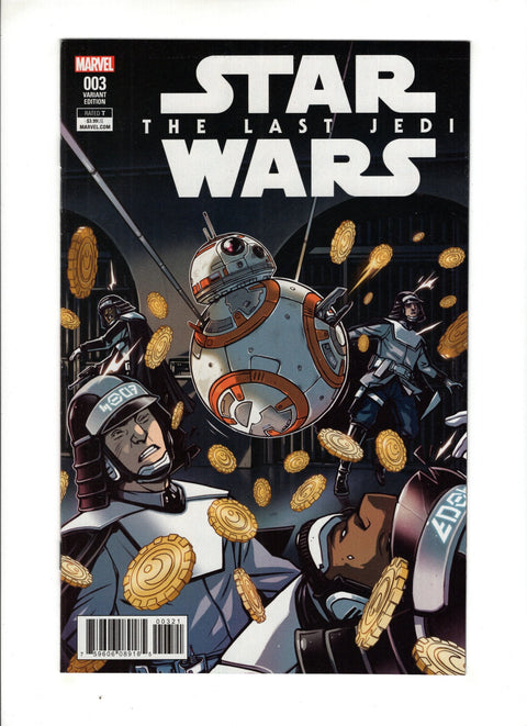 Star Wars: The Last Jedi - Movie Adaptation #3 (Cvr B) (2018) Caspar Wijngaard Variant  B Caspar Wijngaard Variant  Buy & Sell Comics Online Comic Shop Toronto Canada