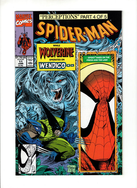 Spider-Man, Vol. 1 #11 (1991)      Buy & Sell Comics Online Comic Shop Toronto Canada