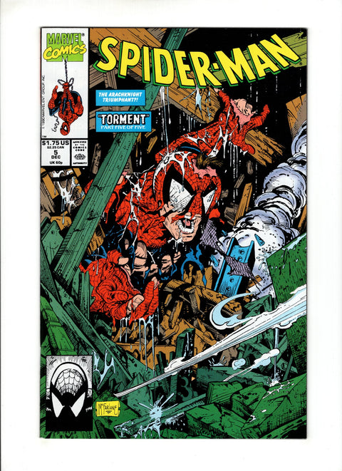 Spider-Man, Vol. 1 #5 (1990)      Buy & Sell Comics Online Comic Shop Toronto Canada