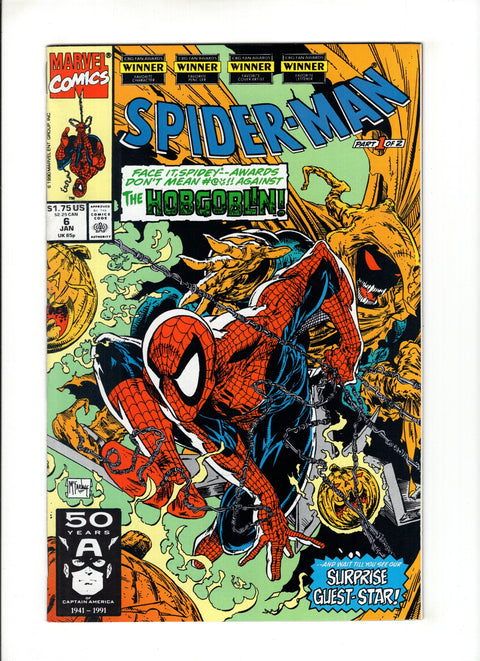 Spider-Man, Vol. 1 #6 (1990)      Buy & Sell Comics Online Comic Shop Toronto Canada