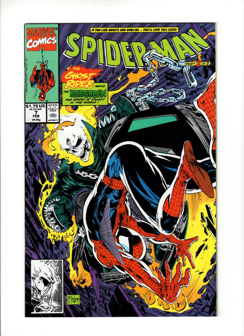 Spider-Man, Vol. 1 #7 (1990)      Buy & Sell Comics Online Comic Shop Toronto Canada