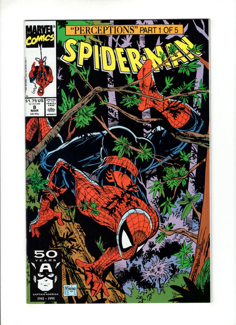 Spider-Man, Vol. 1 #8 (1991)      Buy & Sell Comics Online Comic Shop Toronto Canada