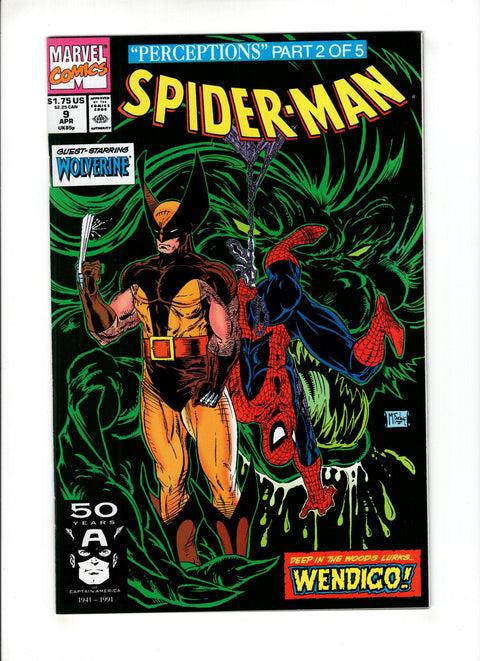 Spider-Man, Vol. 1 #9 (1991)      Buy & Sell Comics Online Comic Shop Toronto Canada