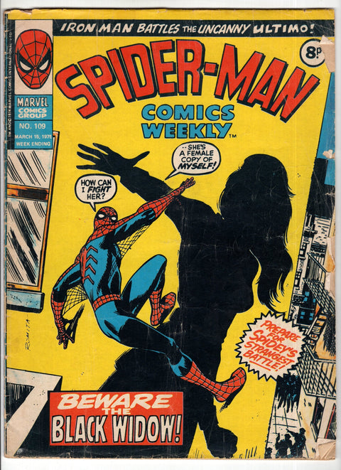 Spider-Man Comics Weekly [UK] #109 (1975)      Buy & Sell Comics Online Comic Shop Toronto Canada