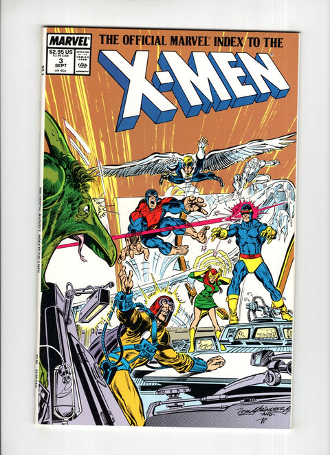 Official Marvel Index to the X-Men, Vol. 1 #3 (1987)      Buy & Sell Comics Online Comic Shop Toronto Canada