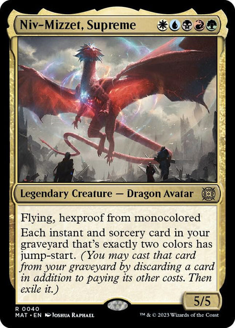 MTG | Niv-Mizzet, Supreme | MAT