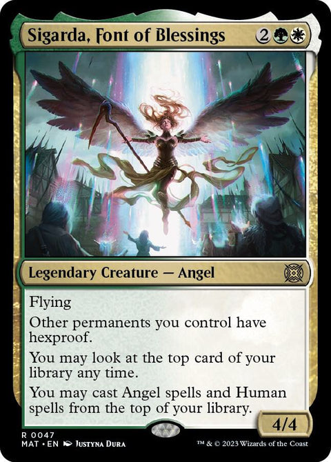 MTG | Sigarda, Font of Blessings | MAT | FOIL