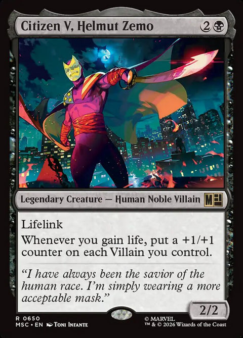Citizen V, Helmut Zemo
