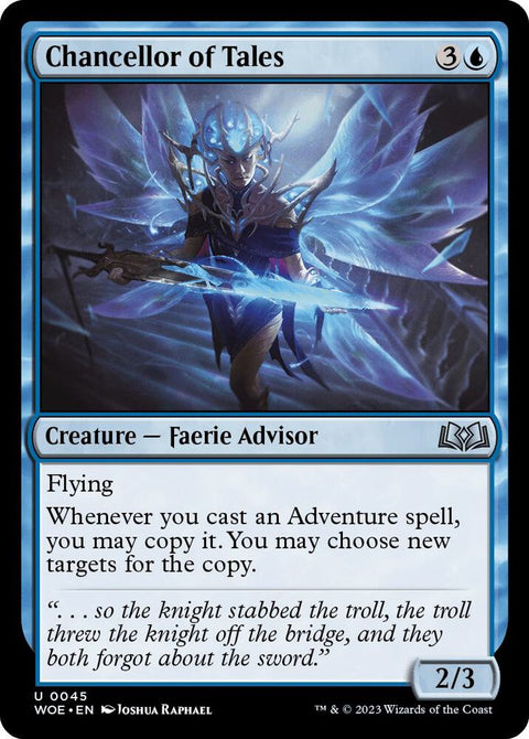 MTG | Chancellor of Tales | WOE | FOIL