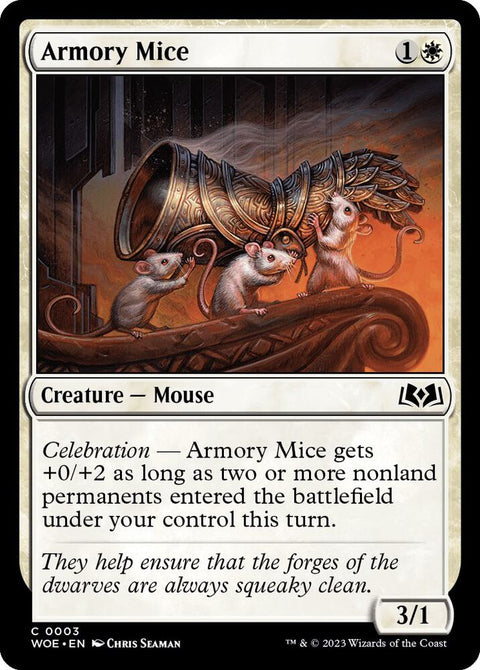 MTG | Armory Mice | WOE | FOIL