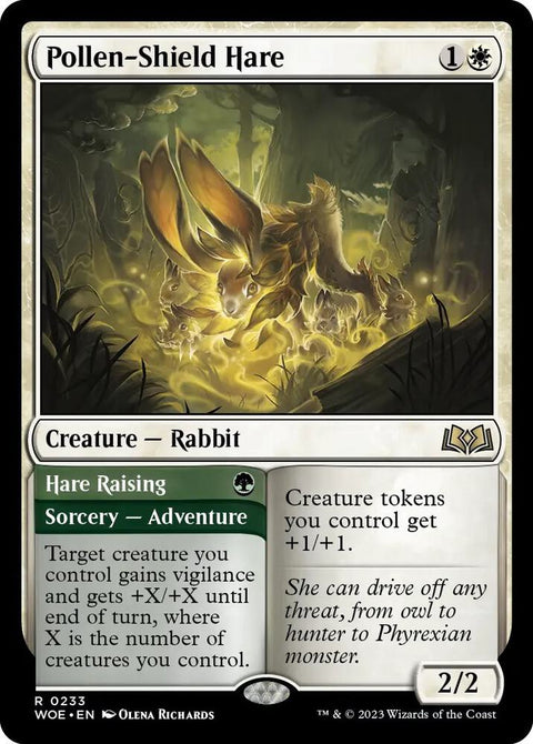 Cards | Pollen-Shield Hare | WOE