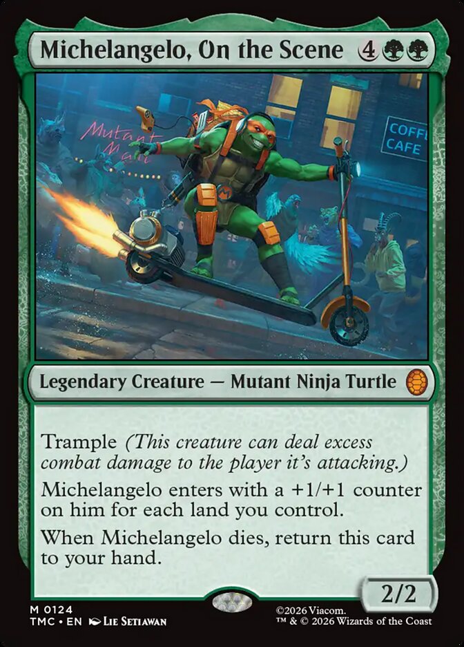Michelangelo, On the Scene (Commander) – Knowhere