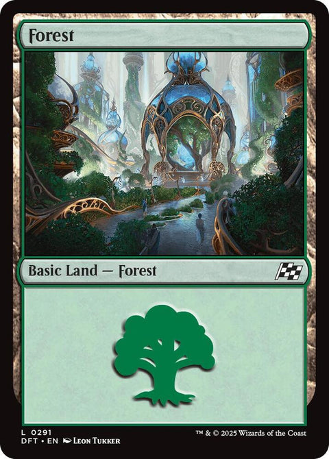 MTG | Forest | DFT | FOIL