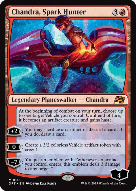 MTG | Chandra, Spark Hunter | DFT | FOIL