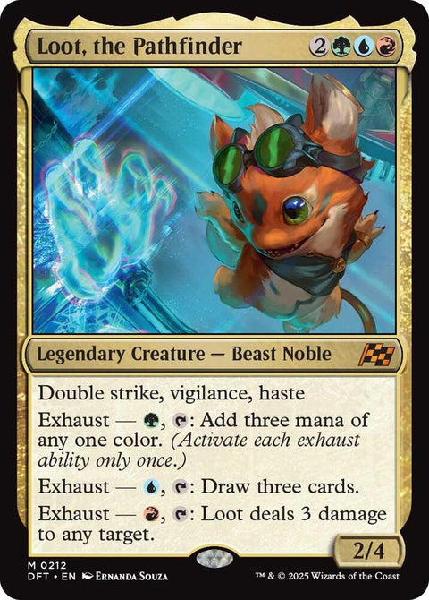 MTG | Loot, the Pathfinder | DFT | FOIL