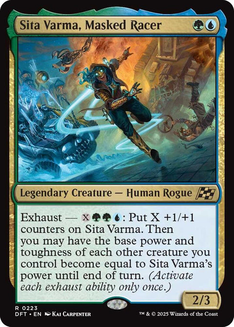 MTG | Sita Varma, Masked Racer | DFT | FOIL