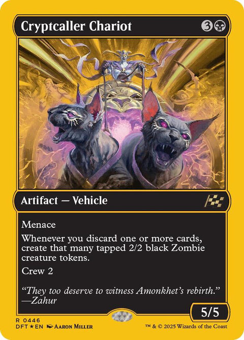 MTG | Cryptcaller Chariot | DFT | FOIL
