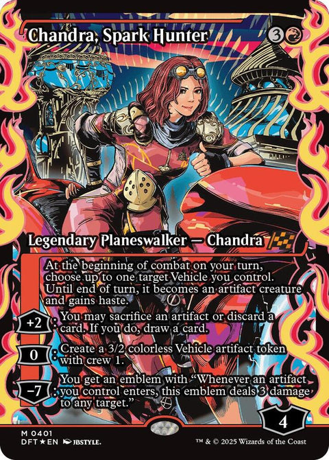 MTG | Chandra, Spark Hunter | DFT | FOIL