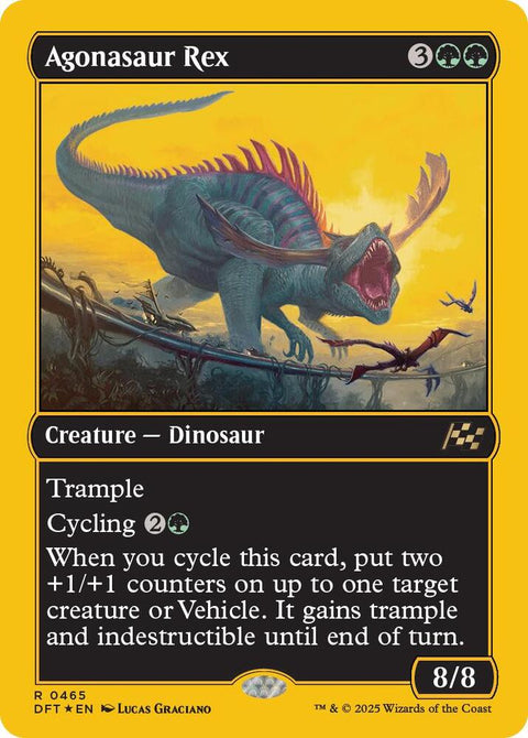 MTG | Agonasaur Rex | DFT | FOIL