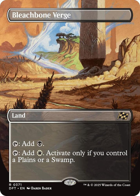 MTG | Bleachbone Verge | DFT | FOIL